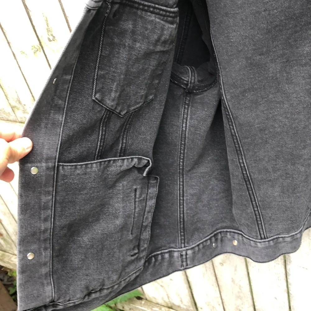 Balenciaga spray print logo denim jacket - Picture 7 of 12